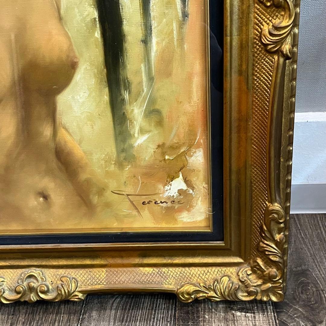 【超希少】 Ference Jean フェレンス・ジャン 裸婦画 油絵 油彩