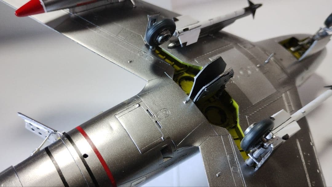 プラモデル完成機　1/48　航空自衛隊 F-86F-40 セイバー