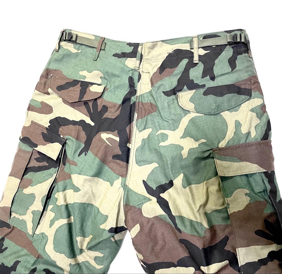 アメリカ軍 M-65フィールド カーゴパンツ ウッドランド カモ 迷彩 M-R