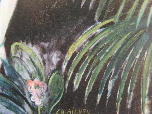 カシニョール（Cassigneul）、夜会、希少な画集より、新品高級額・額装付