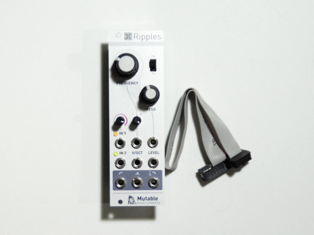 Mutable Instruments Ripples V2 モジュラーシンセ