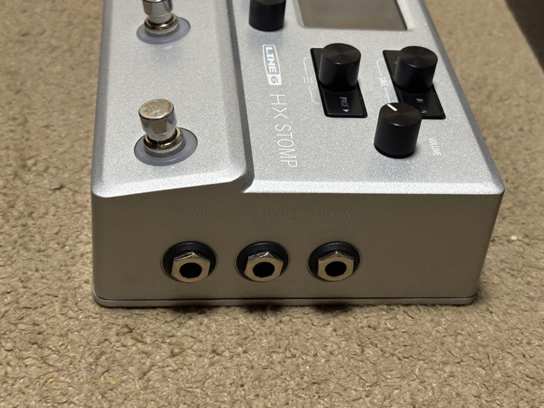 HX Stomp(限定色シルバー) + Mission EP1-L6 セット