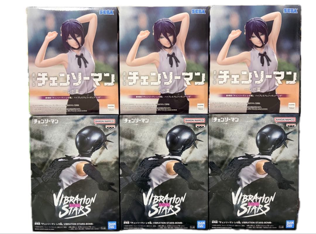 チェンソーマン レゼ ボム フィギュア　6個　まとめ売り