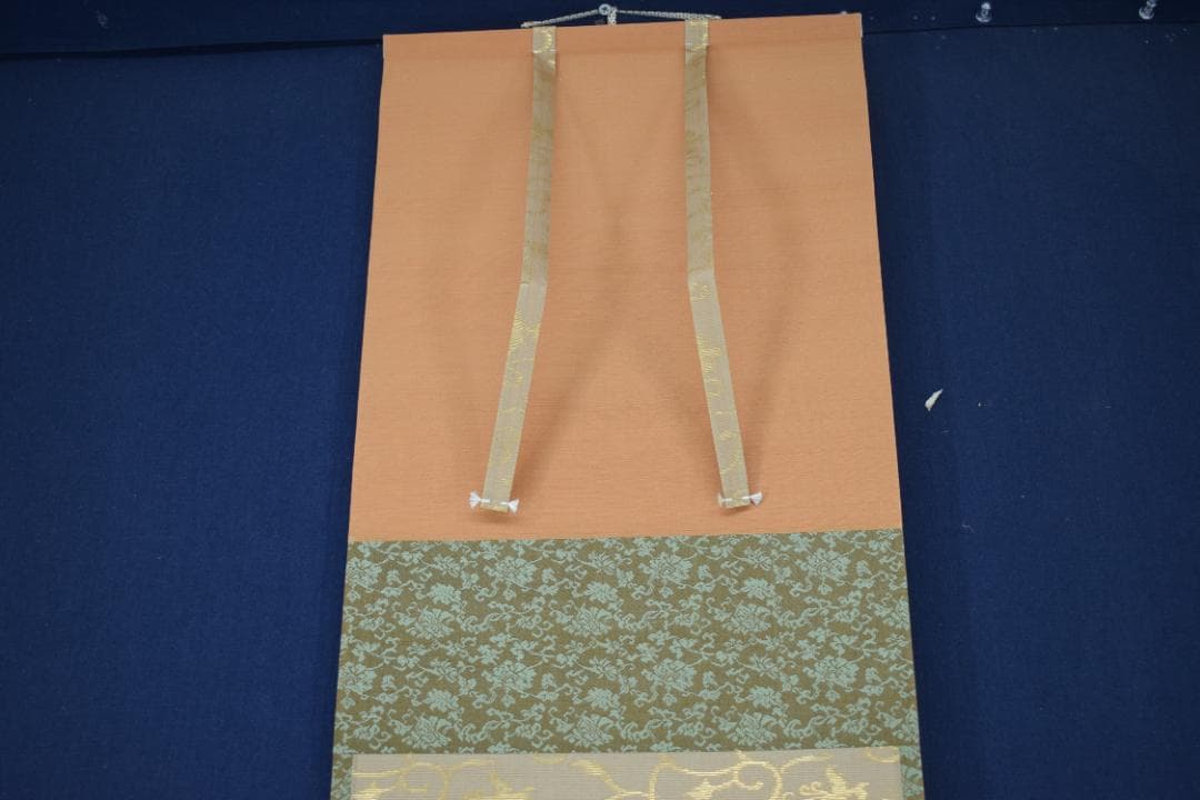 【真作】大徳寺/前大徳宗興/西垣宗興/閑坐聴松風/掛軸☆宝船☆Y-683　JM