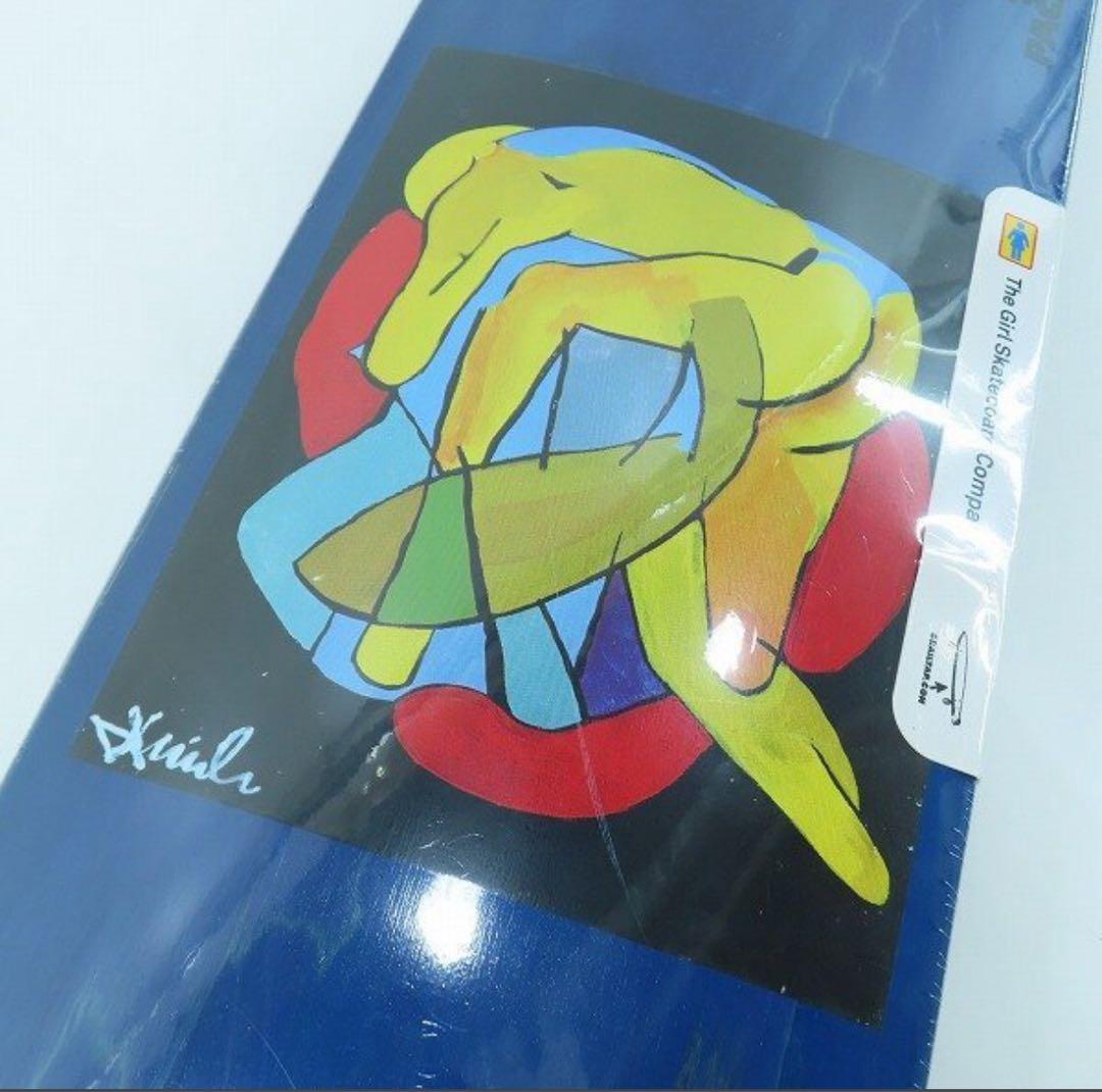 ガールスケートボードデッキ　8.0