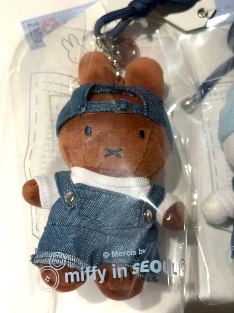 ミッフィー ソウル デニム キーリング 3種セット 韓国限定 miffy