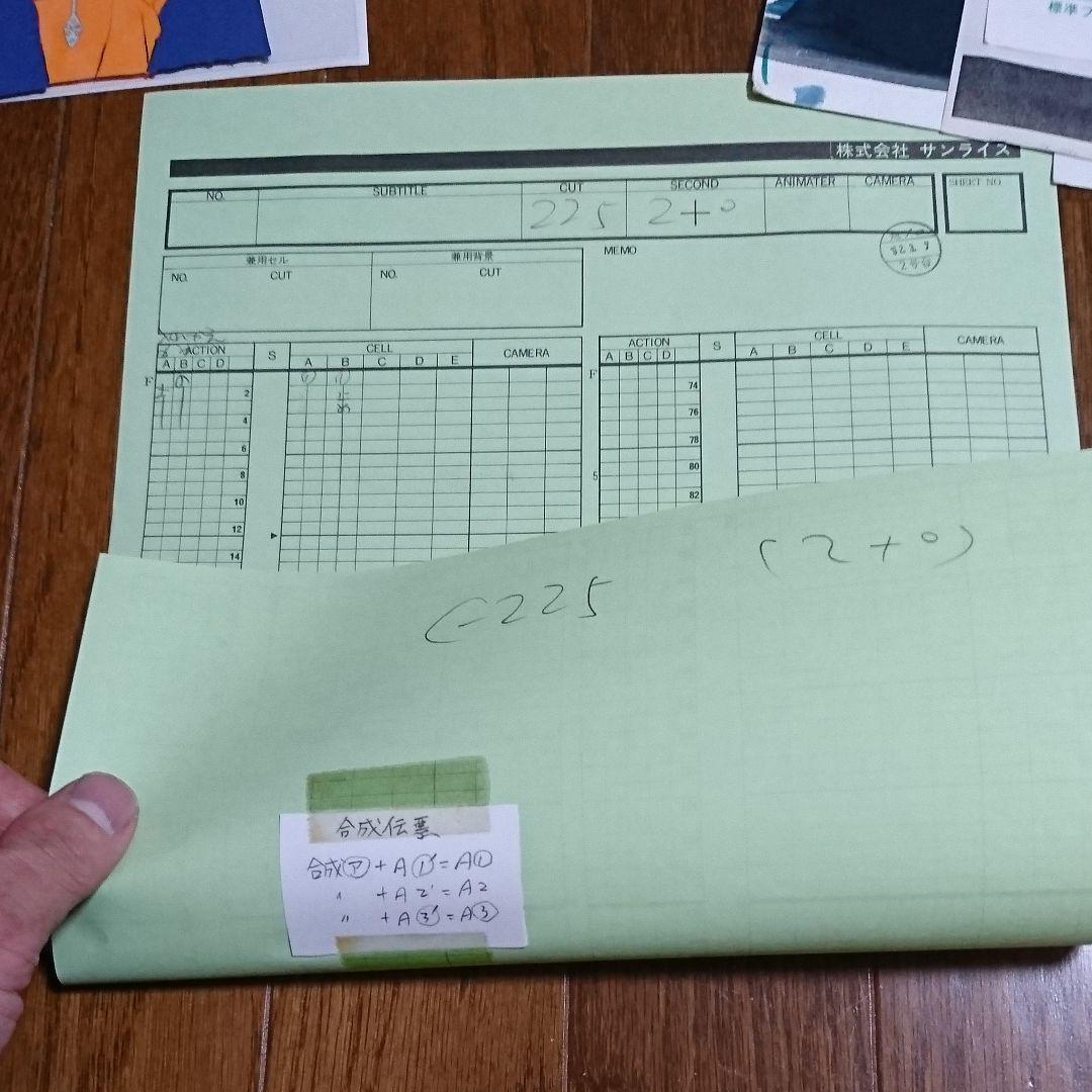 （非売品）パトレイバー後藤隊長セル画