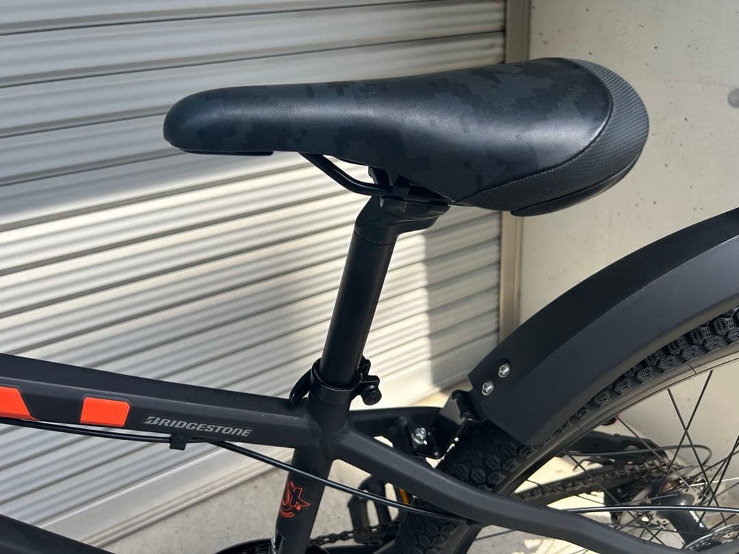 BWXマウンテンバイク 26インチ　ガンメタリック＆オレンジ