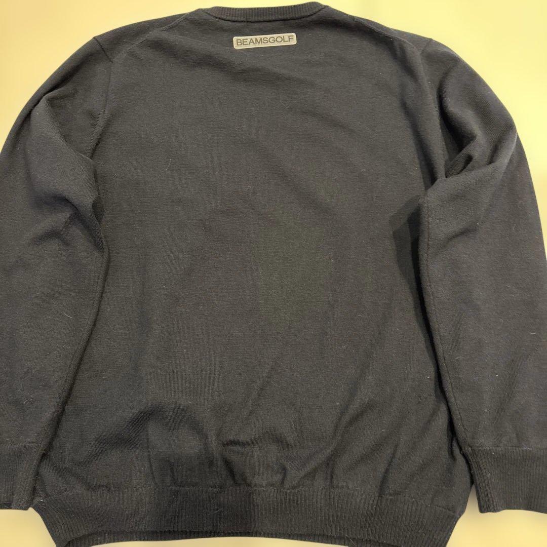 ビームスゴルフ　BEAMS GOLF ニット XL ネイビー