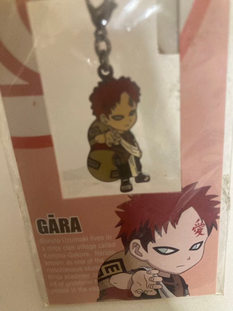 初期 レアNARUTO ナルト ファスナーアクセサリー 我愛羅
