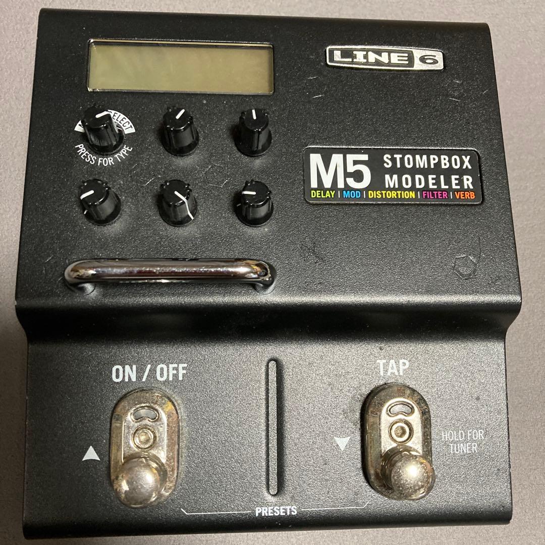 ギター LINE6 STOMPBOX MODELER M5 USED