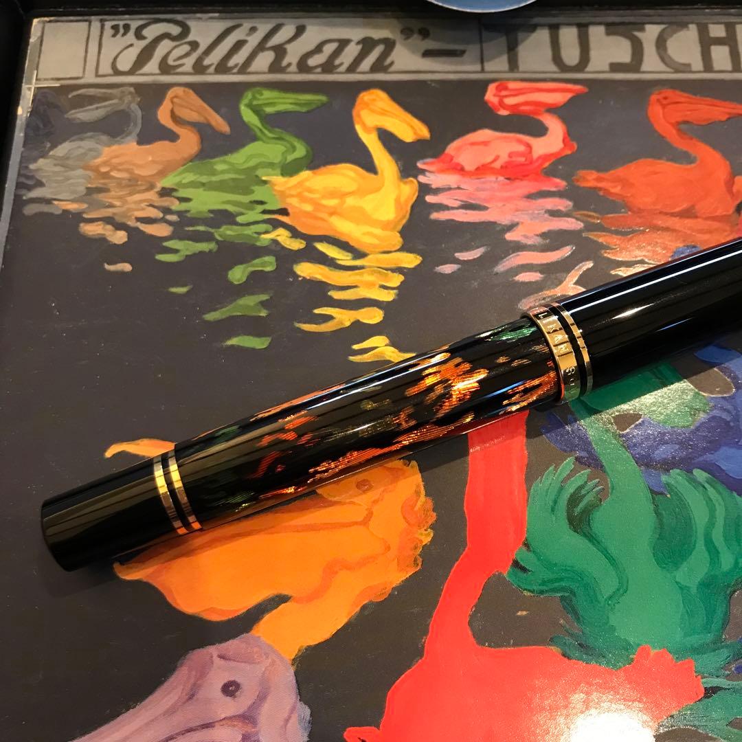 期間限定値下げ　新品未使用　特別生産品 ペリカンM600 グラウコカンボン