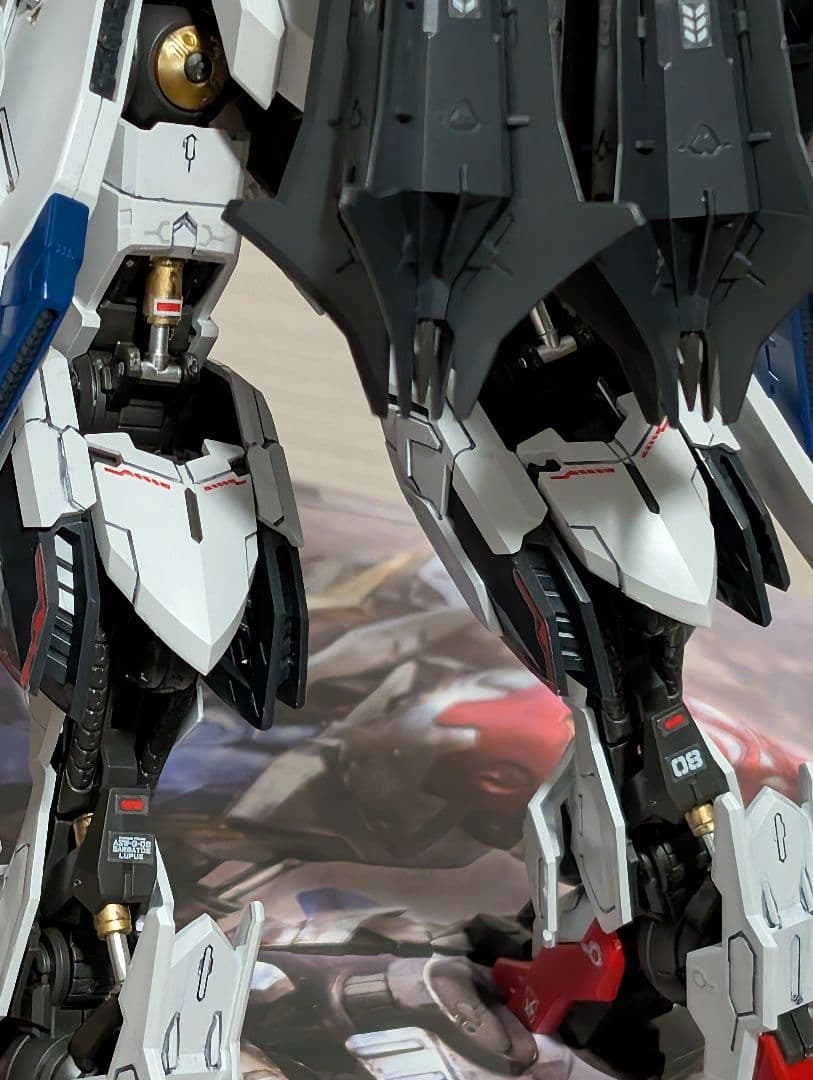 MG 1/100 ガンダムバルバトスルプス 一部塗装　完成品