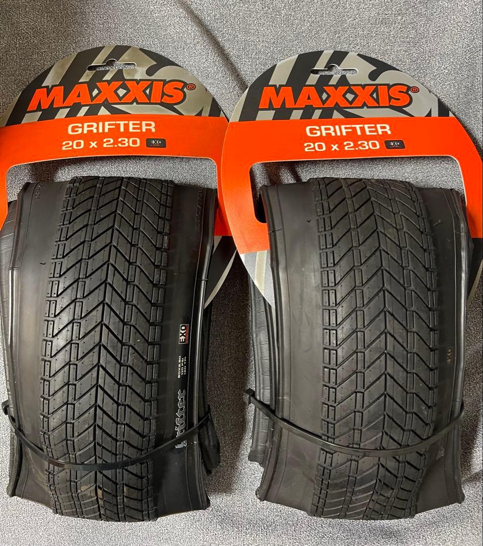 【未使用品】MAXXIS GRIFTER 20 x 2.30 BMX 2本セット