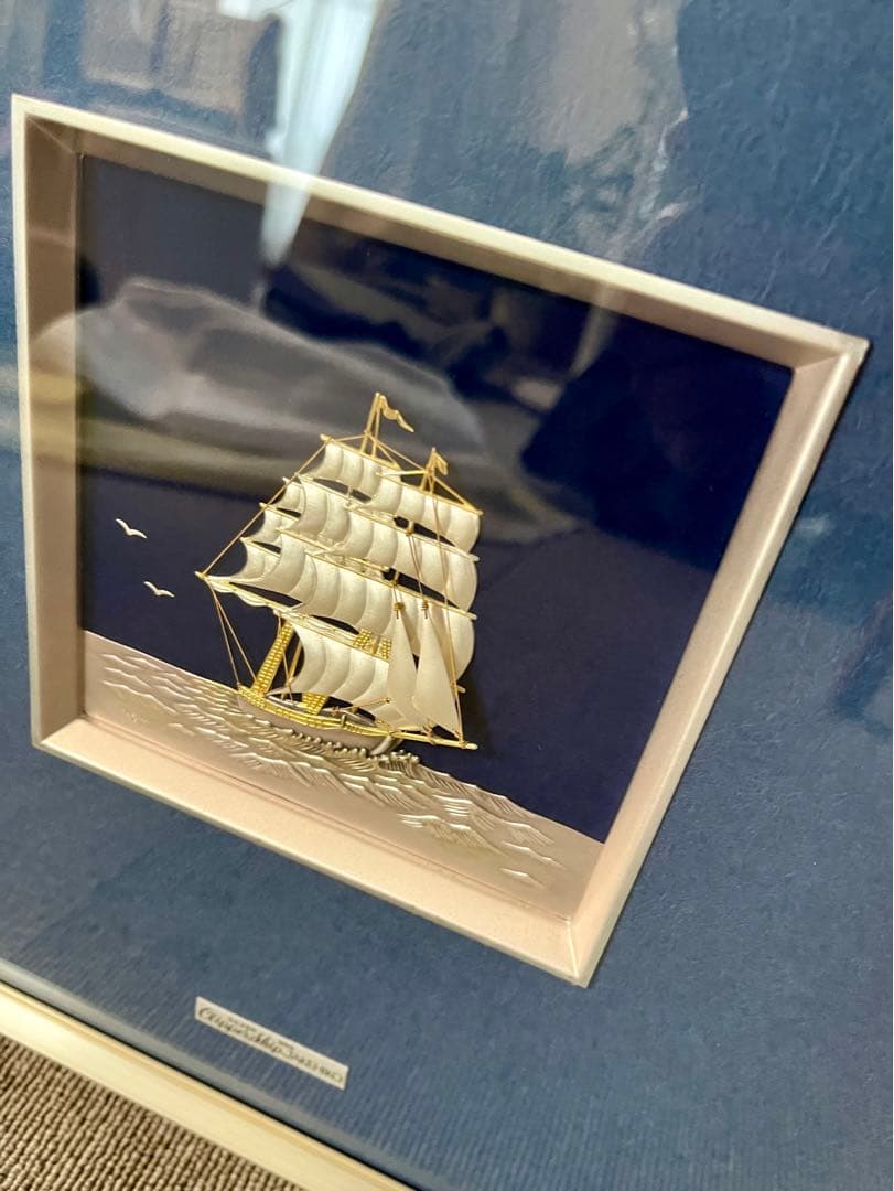 関武比古 TAKEHIKO SEKI 純銀(SILVER999) 帆船6号