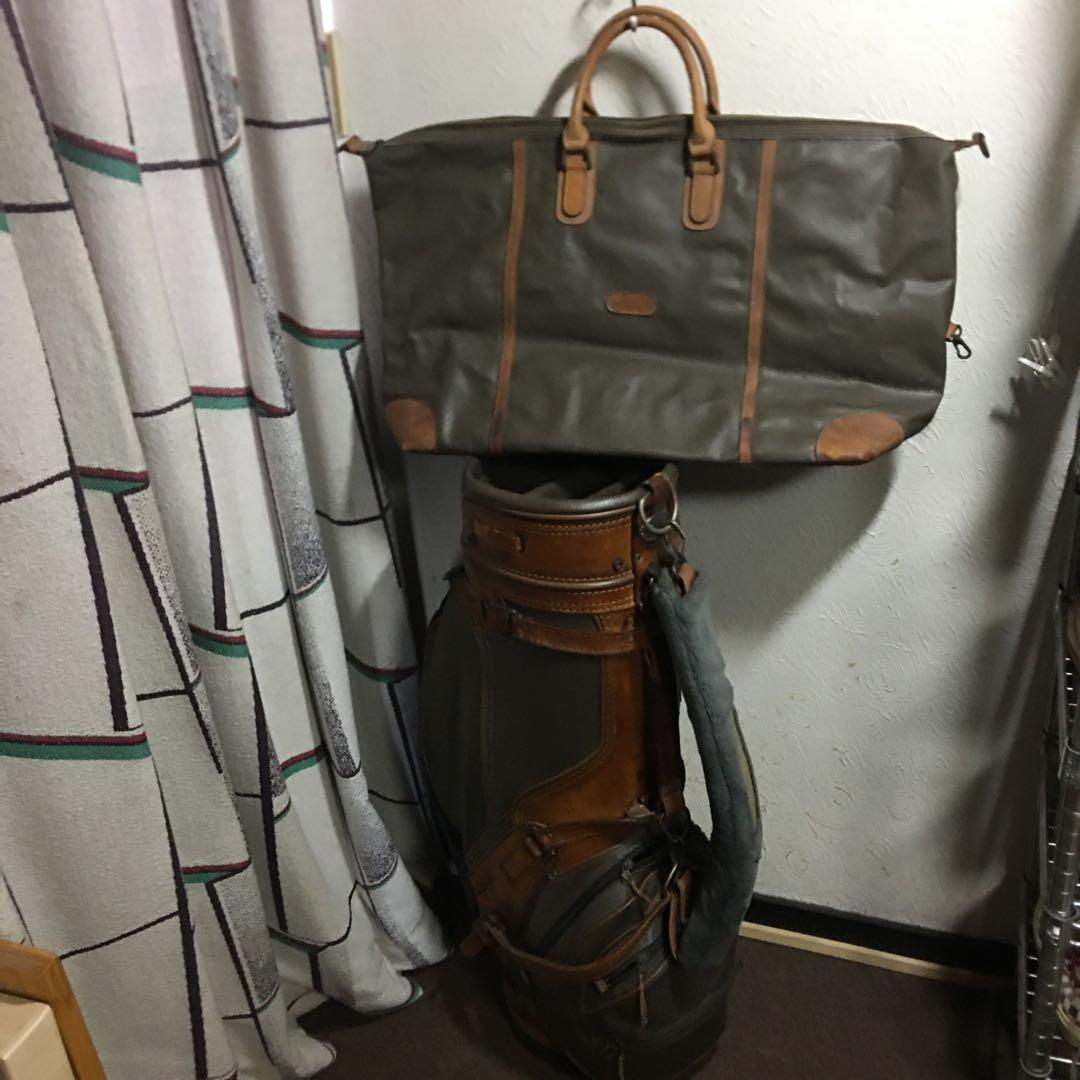 ハンデ30を切ったらゴルフはホンマ キャディバック　同柄バック付