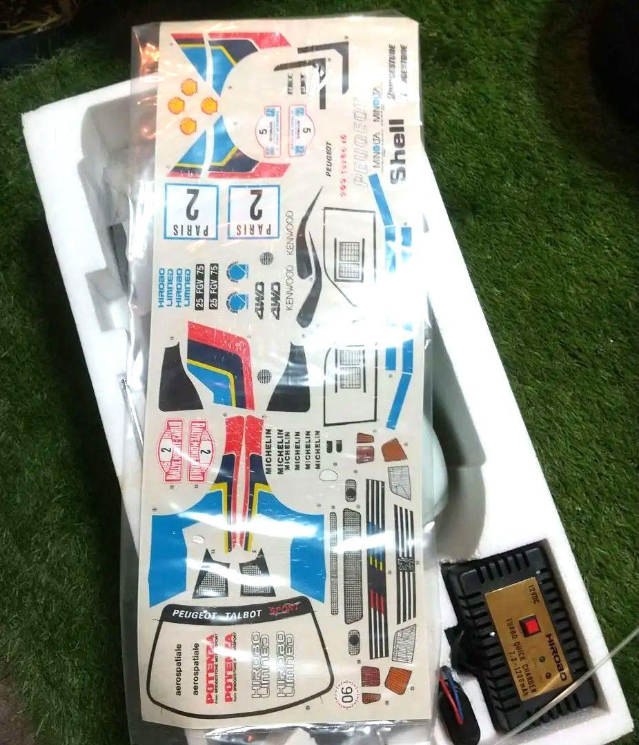 未使用■ヒロボー製品■FTスケールラリー4駆プジョー205ターボ16グループB