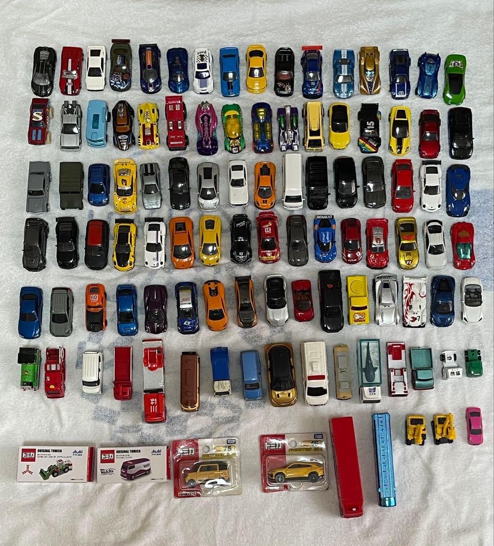ジャンクミニカー 104セットまとめ売り【ホットウィール トミカ マジョレット】