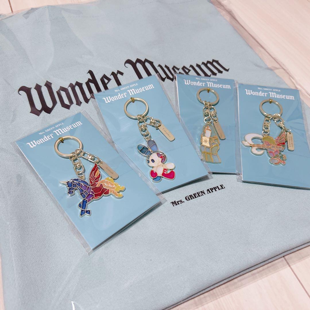 Wonder Museum キーホルダー ４種とトートバッグ(東京会場限定）