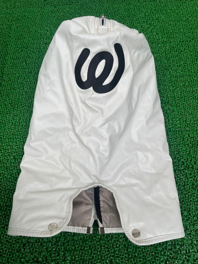 MU SPORTS キャディバッグ　ホワイト