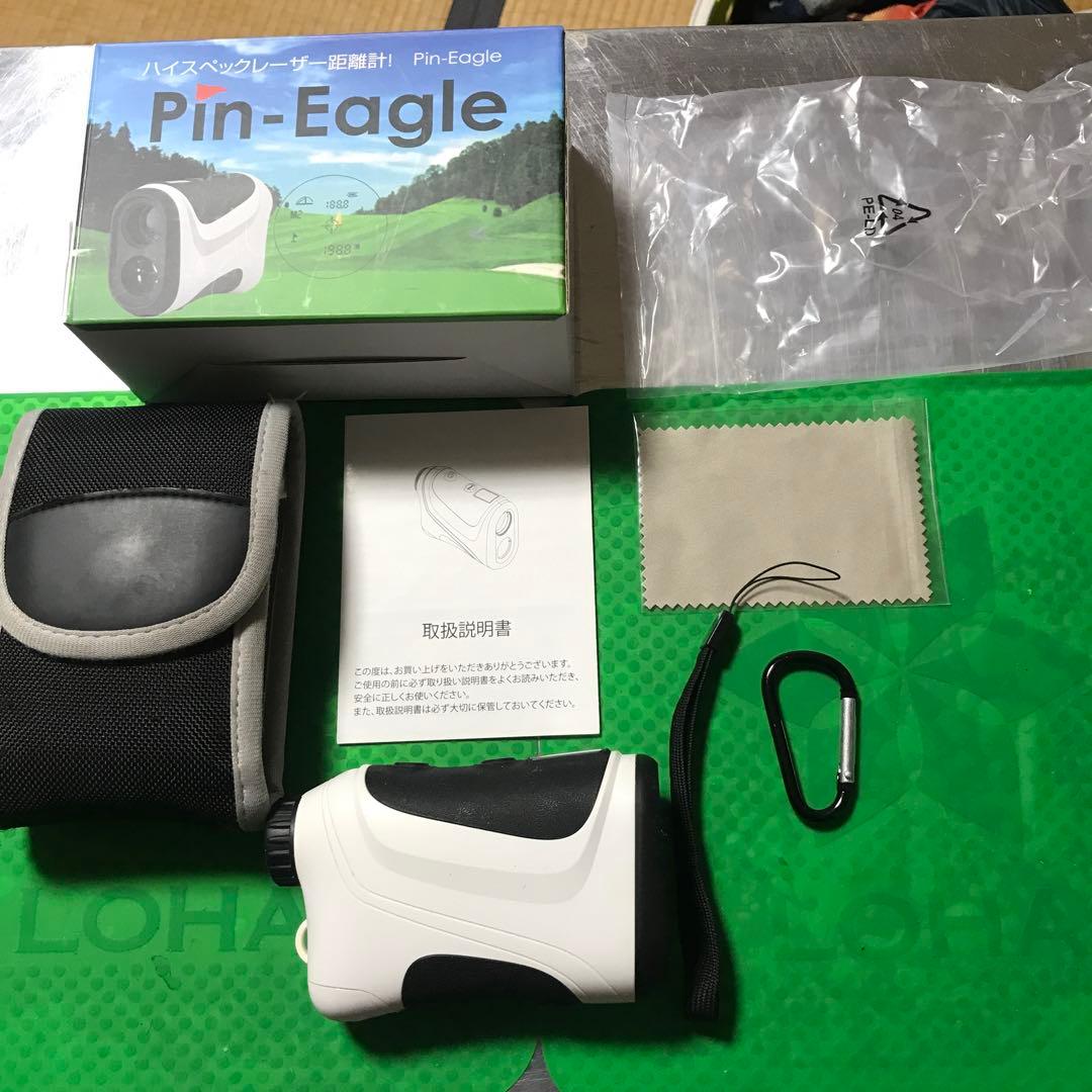 ゴルフ用距離計 ホワイト/ブラック