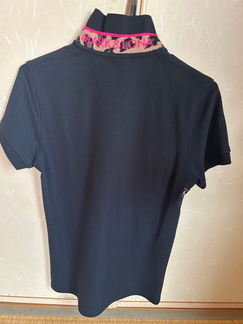 MARK & LONA ブラックポロシャツMサイズ