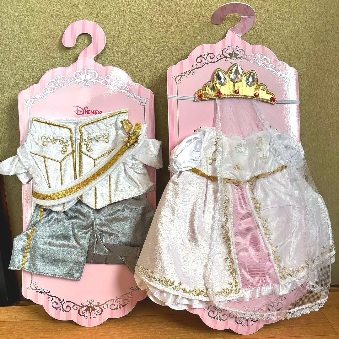 ディズニーストア ラプンツェル フリン パスカル ぬいぐるみ コスチューム