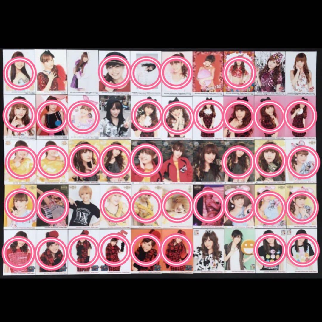 754 モーニング娘。 高橋愛 生写真 50枚セット