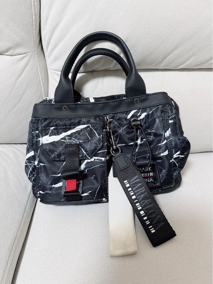 MARK & LONA マーブルゴルフバッグ