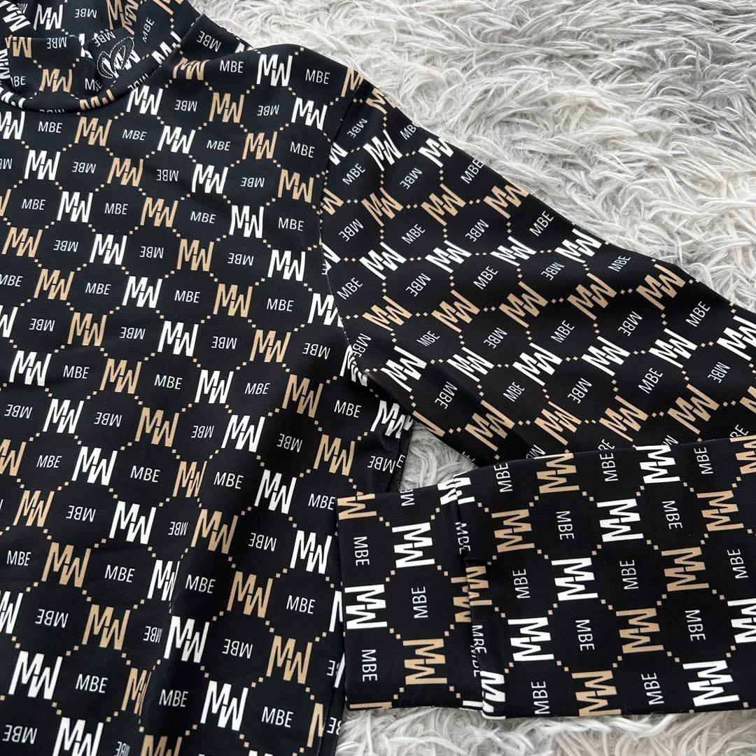 新品　マスターバニーエディション　ハイネック　長袖シャツ　裏起毛　モノグラム　0