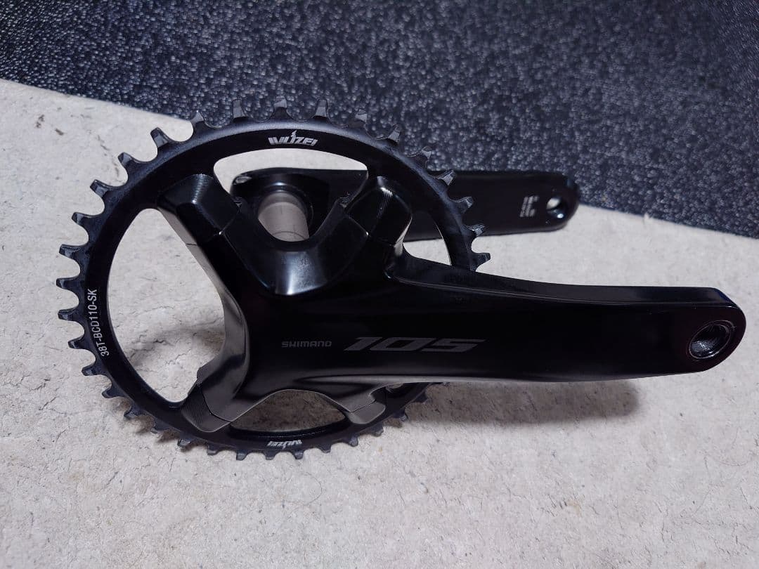 Shimano 105 FC-R7100 クランクセット165mm