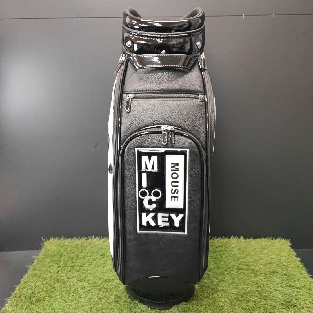 ディズニー MONOCHROME MICKEY キャディバッグ ミッキーマウス