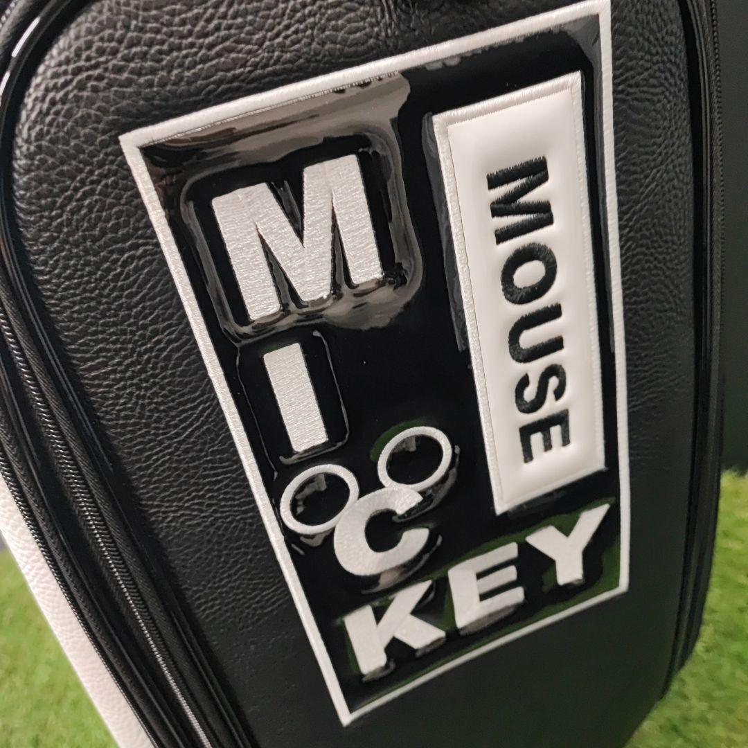 ディズニー MONOCHROME MICKEY キャディバッグ ミッキーマウス