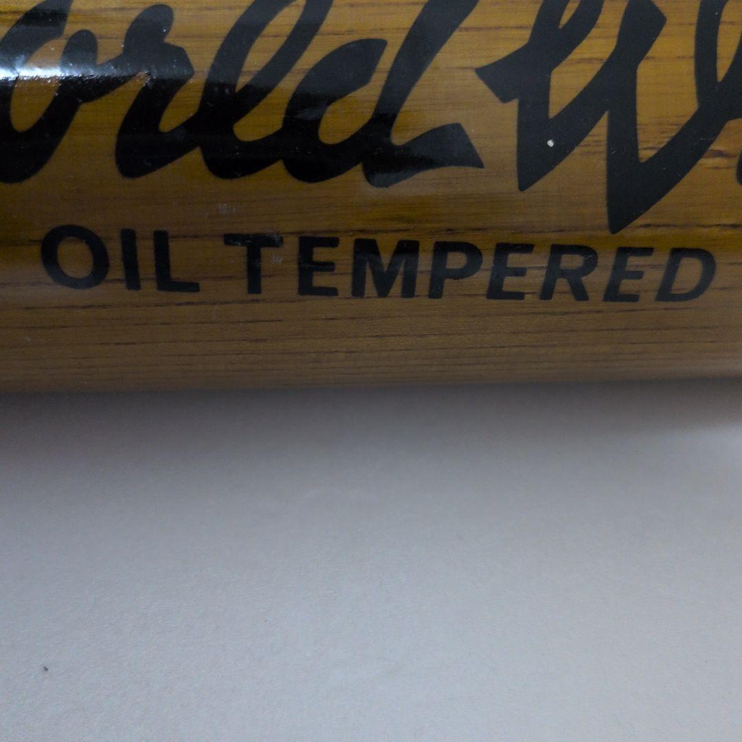 高橋慶彦氏直筆サイン入 ミズノ最高級オイルテンパードバット 未使用プロ仕様