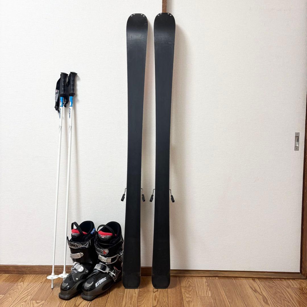 ■送料無料■アトミック■メンズスキーセット■板150靴25-25.5■