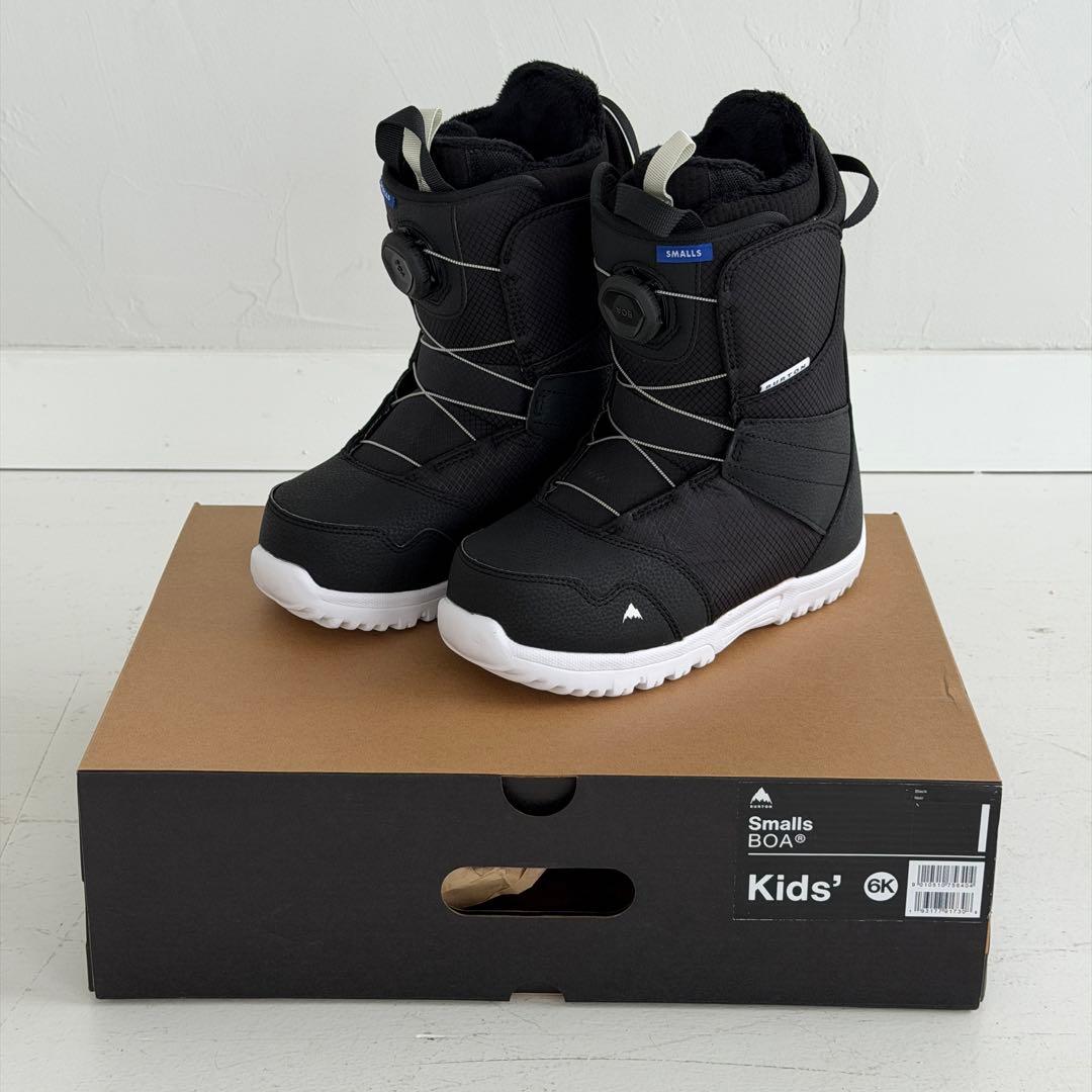 【ほぼ新品】Burton Smalls BOA スノーボードブーツ 24cm 黒