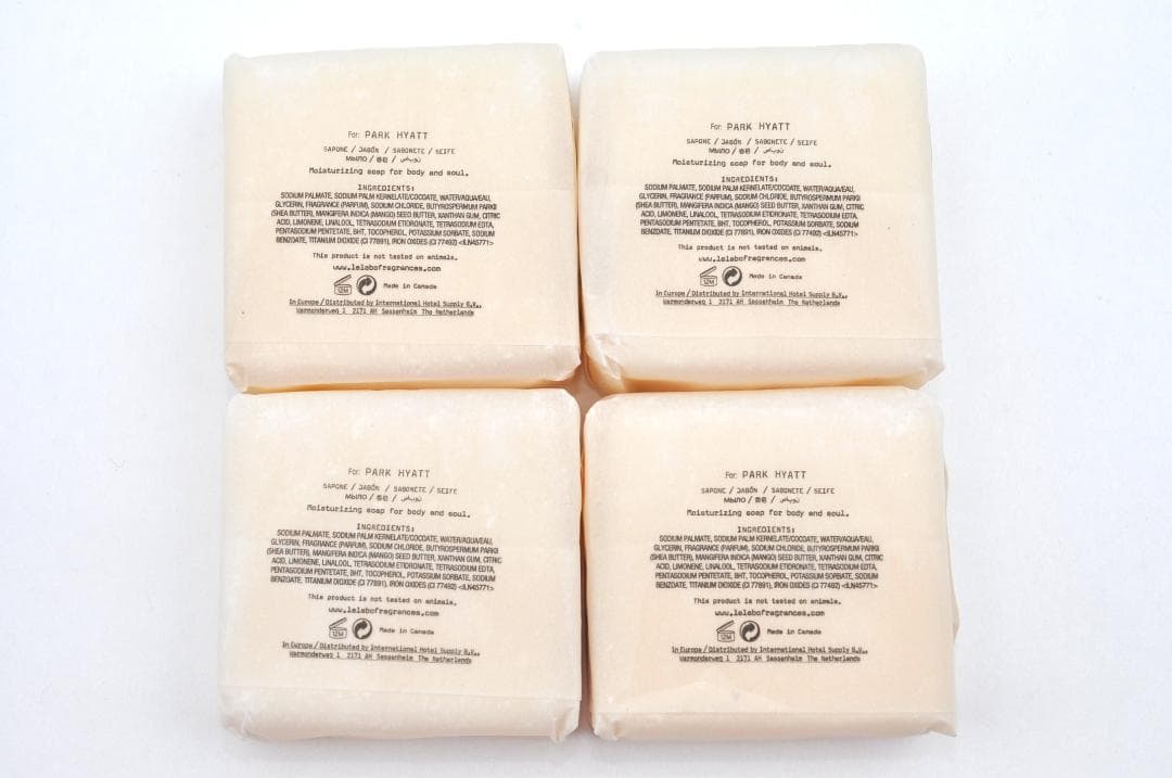 【ルラボベルガモット22 】パークハイアット アメニティセット③ TA2830