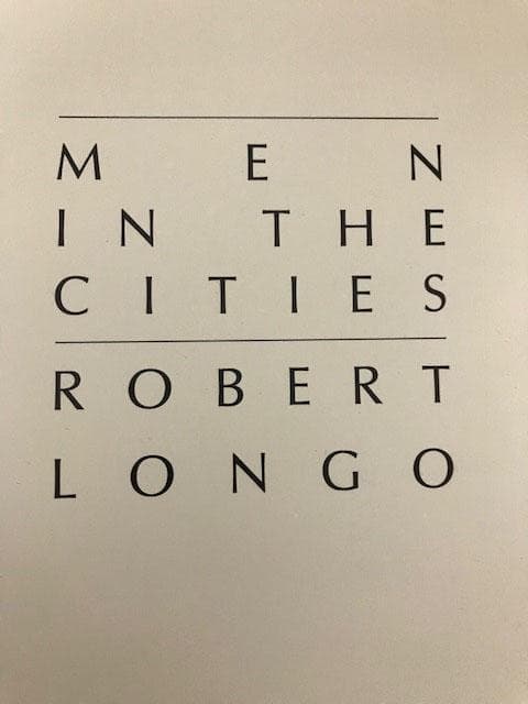 EricCropped　手書きサイン入り/ロバート ロンゴ/アートポスター