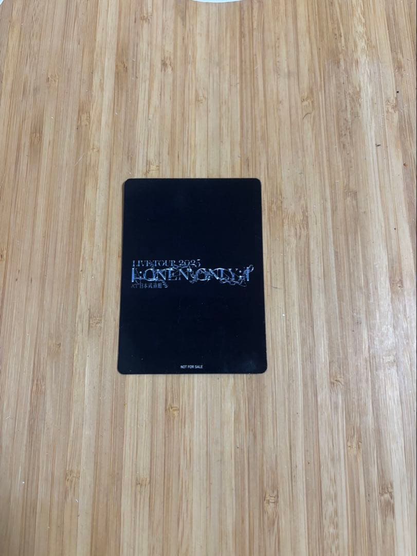 ONE Ｎ’ ONLY HAYATO ファンミ トレカ