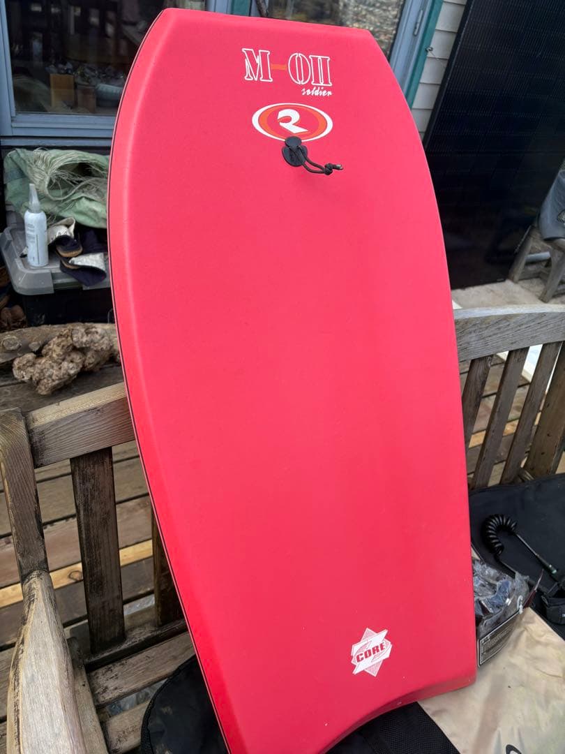 M O II ボディボード 赤