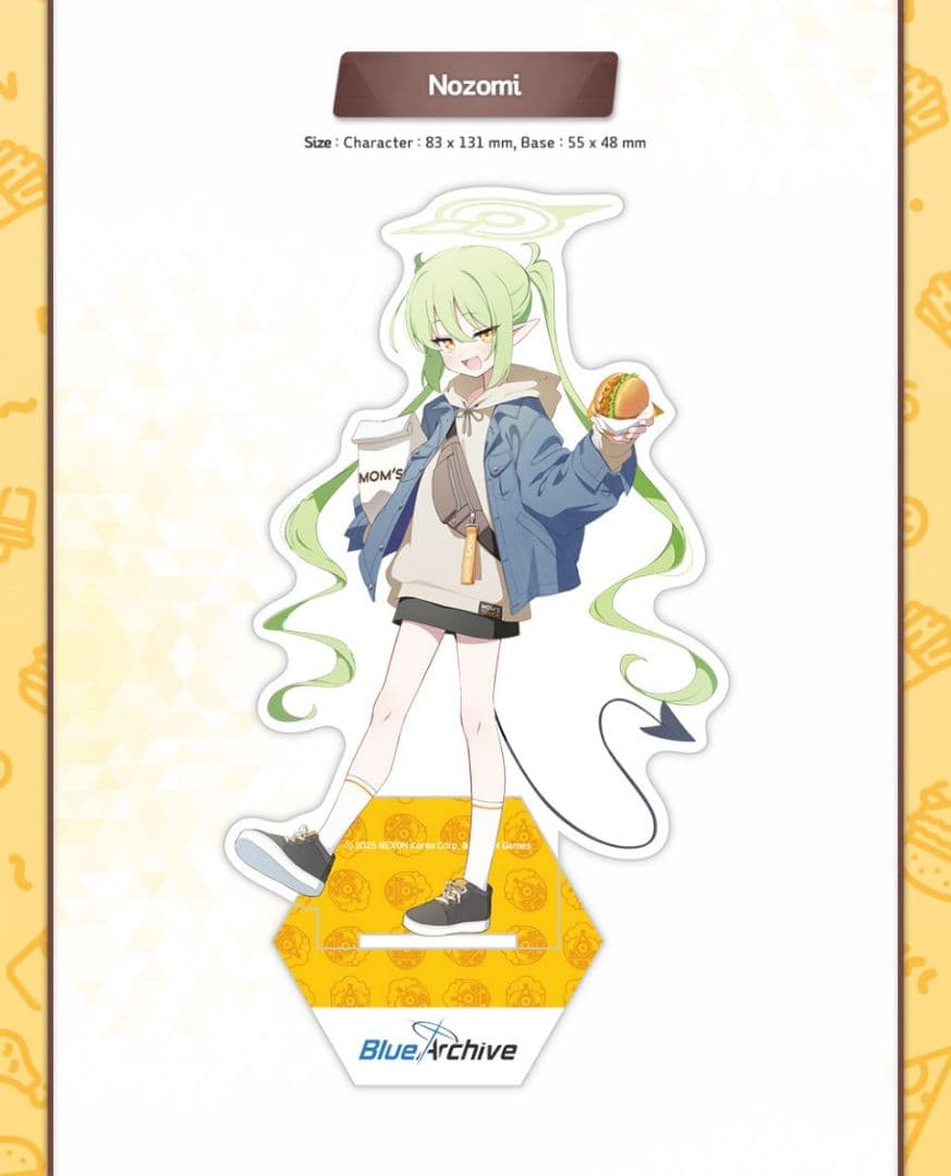 【韓国限定】ブルーアーカイブ マムズタッチコラボ【ノゾミ】アクリルスタンド