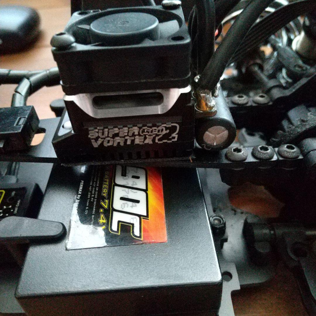 ラジコン 1/10 サクラD5 シャーシ、メカ、プロポセット