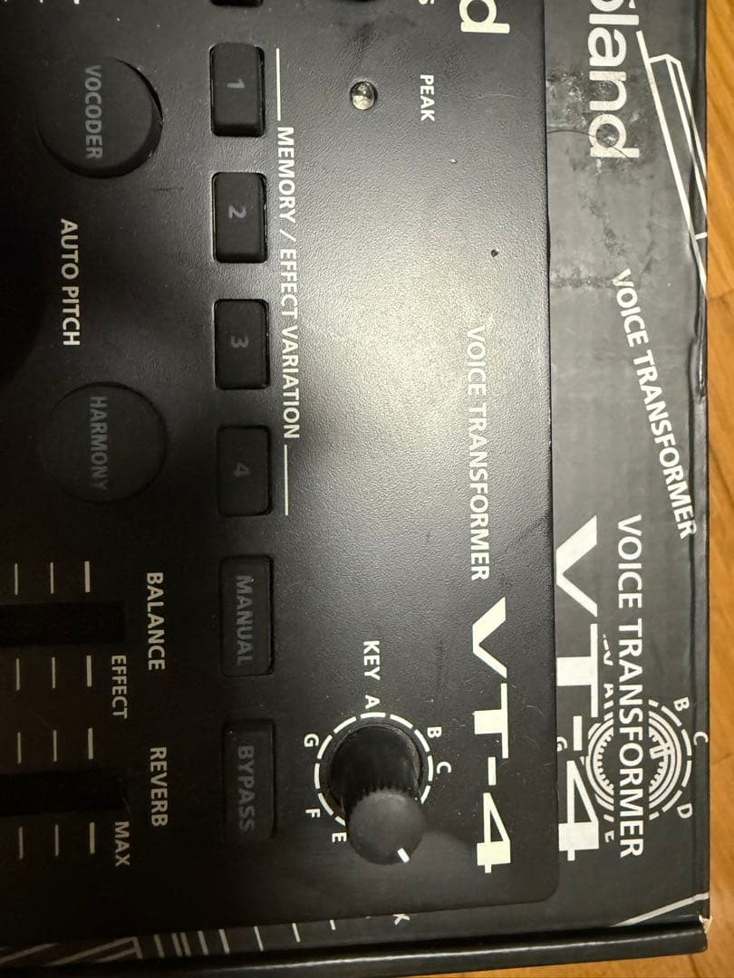 VT-4 ローランド ボイスチェンジャー