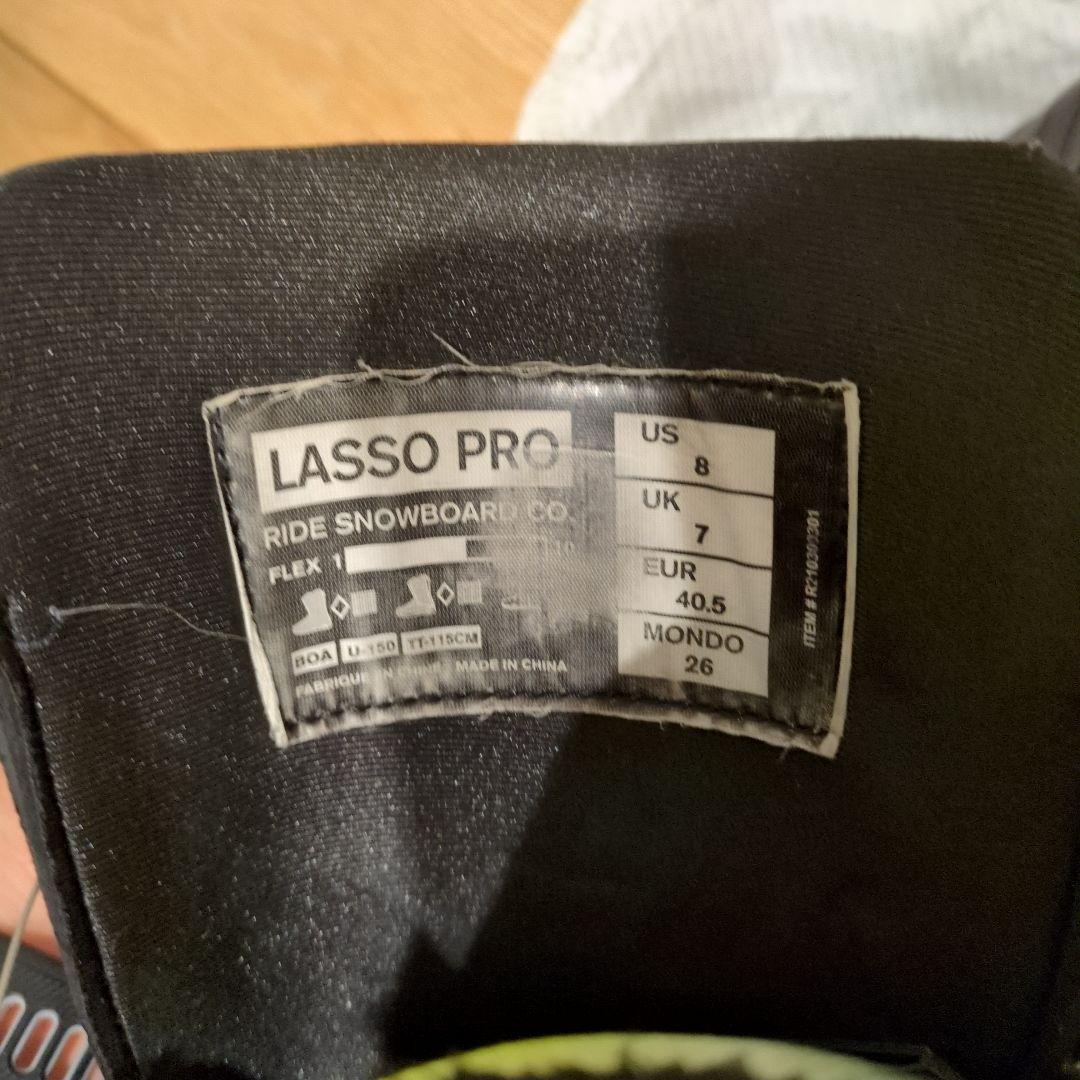 RIDE LASSO PRO スノーボードブーツ