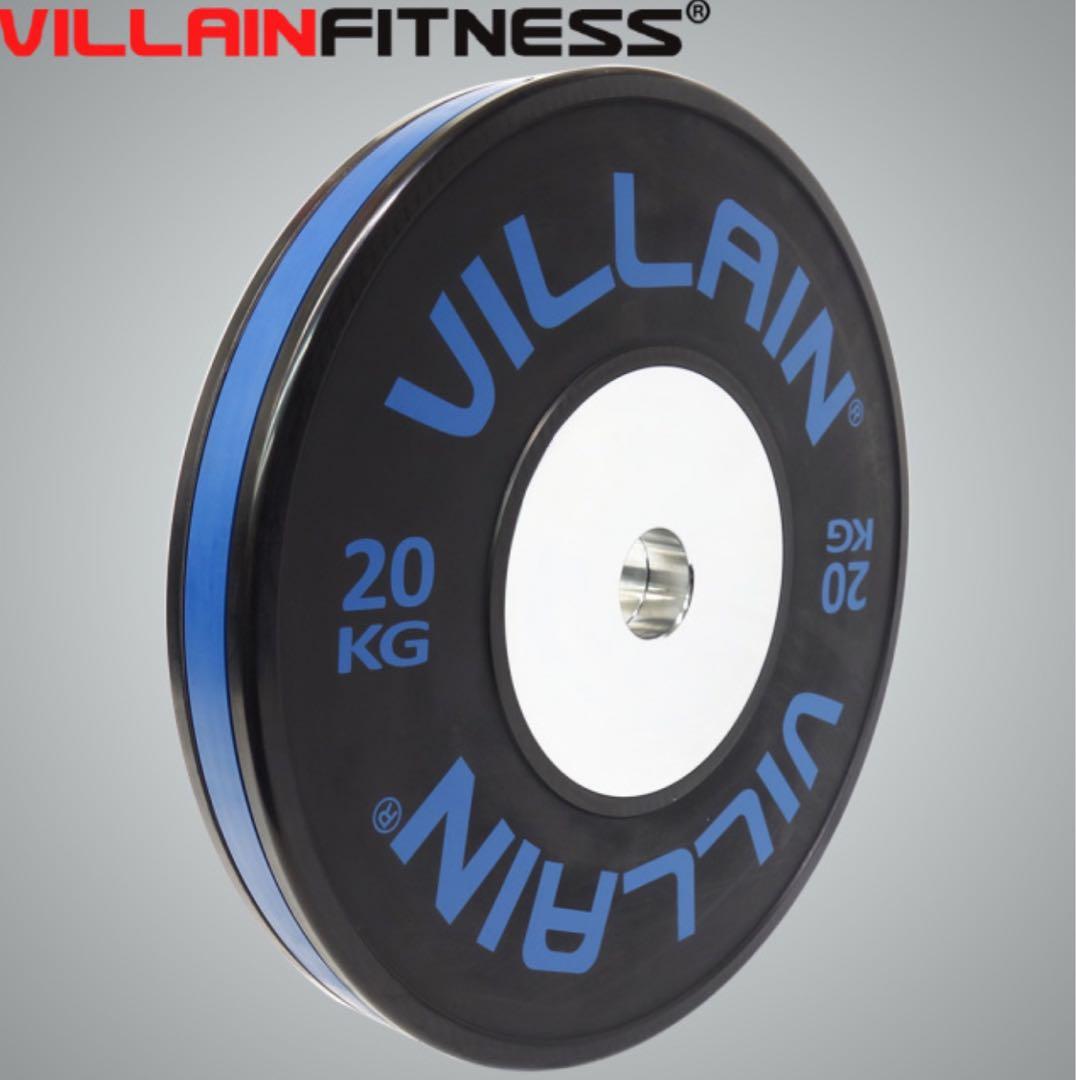 1枚　VILLAIN 20 KG バンパープレート ②ヴィラン