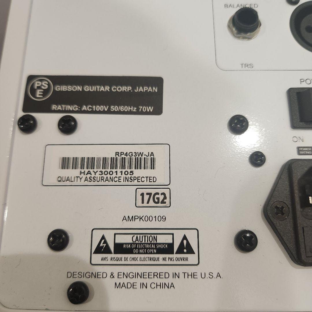 KRK モニタースピーカー RP4G3W 第3世代