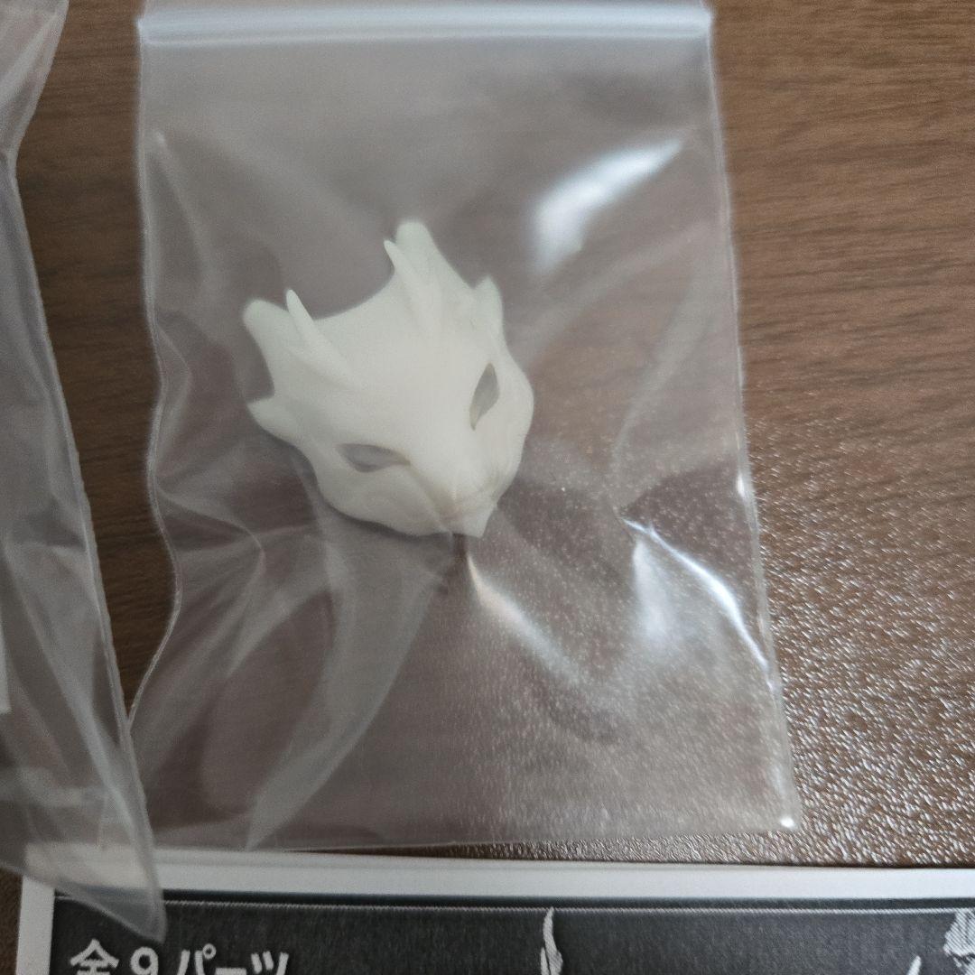 ミコパ様　ディーラー製　ヘアパーツ & フェイス 竜胆 龍面付ver.