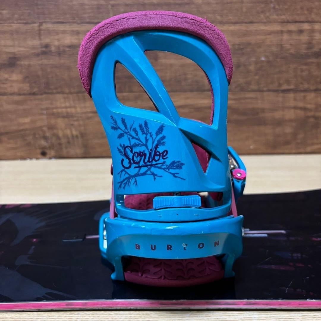 美品　BURTON バートン　フライングＶ　レディース　スノーボード4点　138