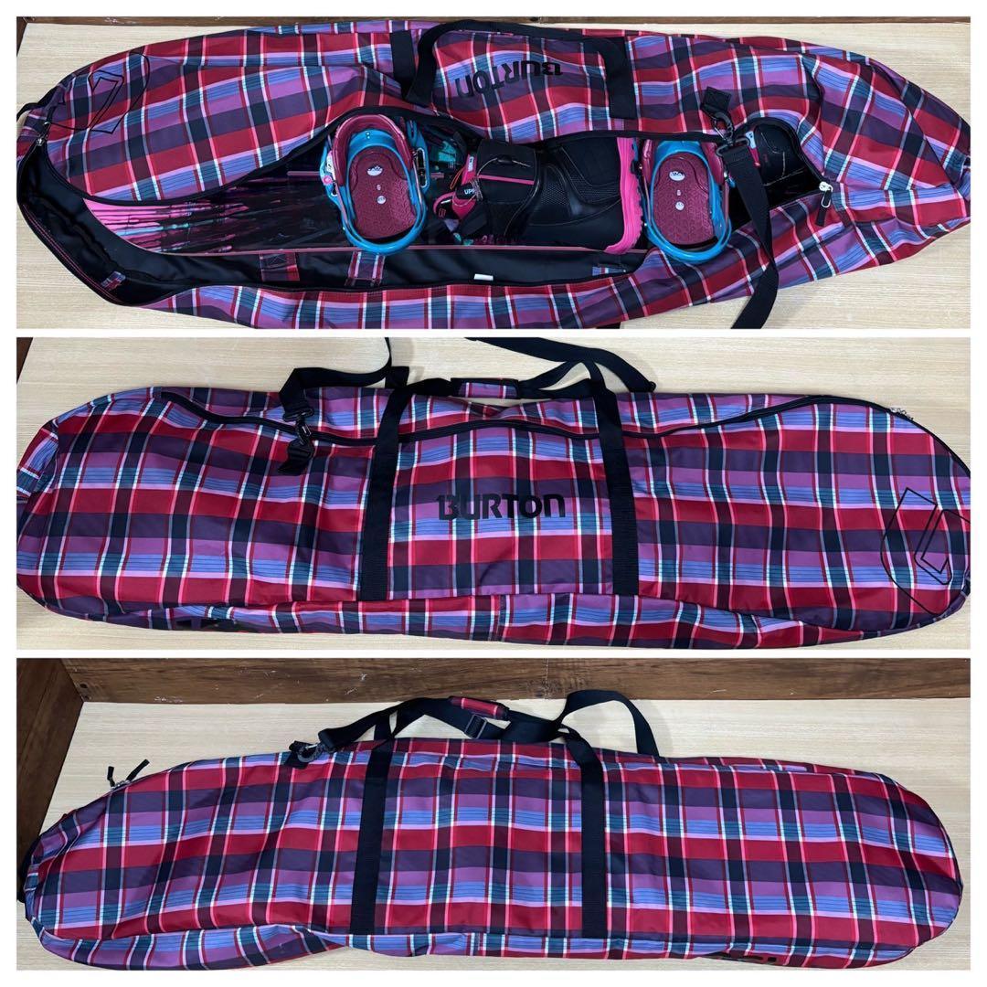 美品　BURTON バートン　フライングＶ　レディース　スノーボード4点　138