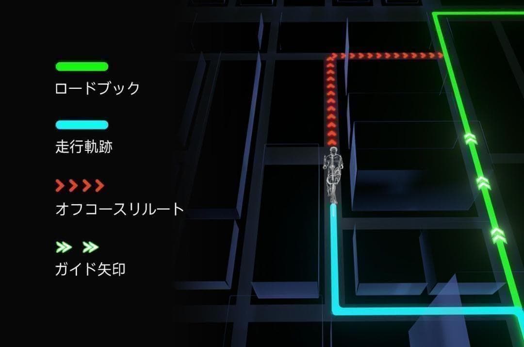 iGPSPORT BiNavi【ブラック】ナビゲーション サイコン（日本語対応）